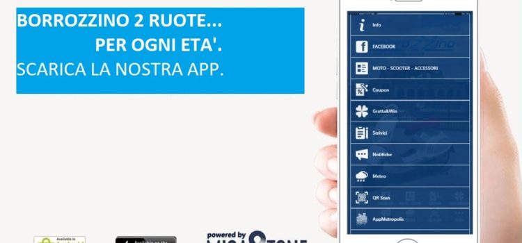 BORROZZINO 2 RUOTE, le notizie in tasca: scarica la nostra app e ricevi le notifiche